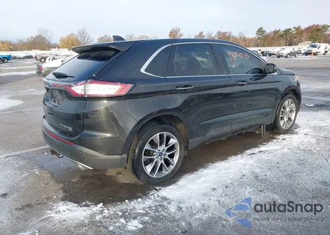 2015 Ford Edge Titanium from USA, damaged, VIN 2FMPK4K81FBC10628